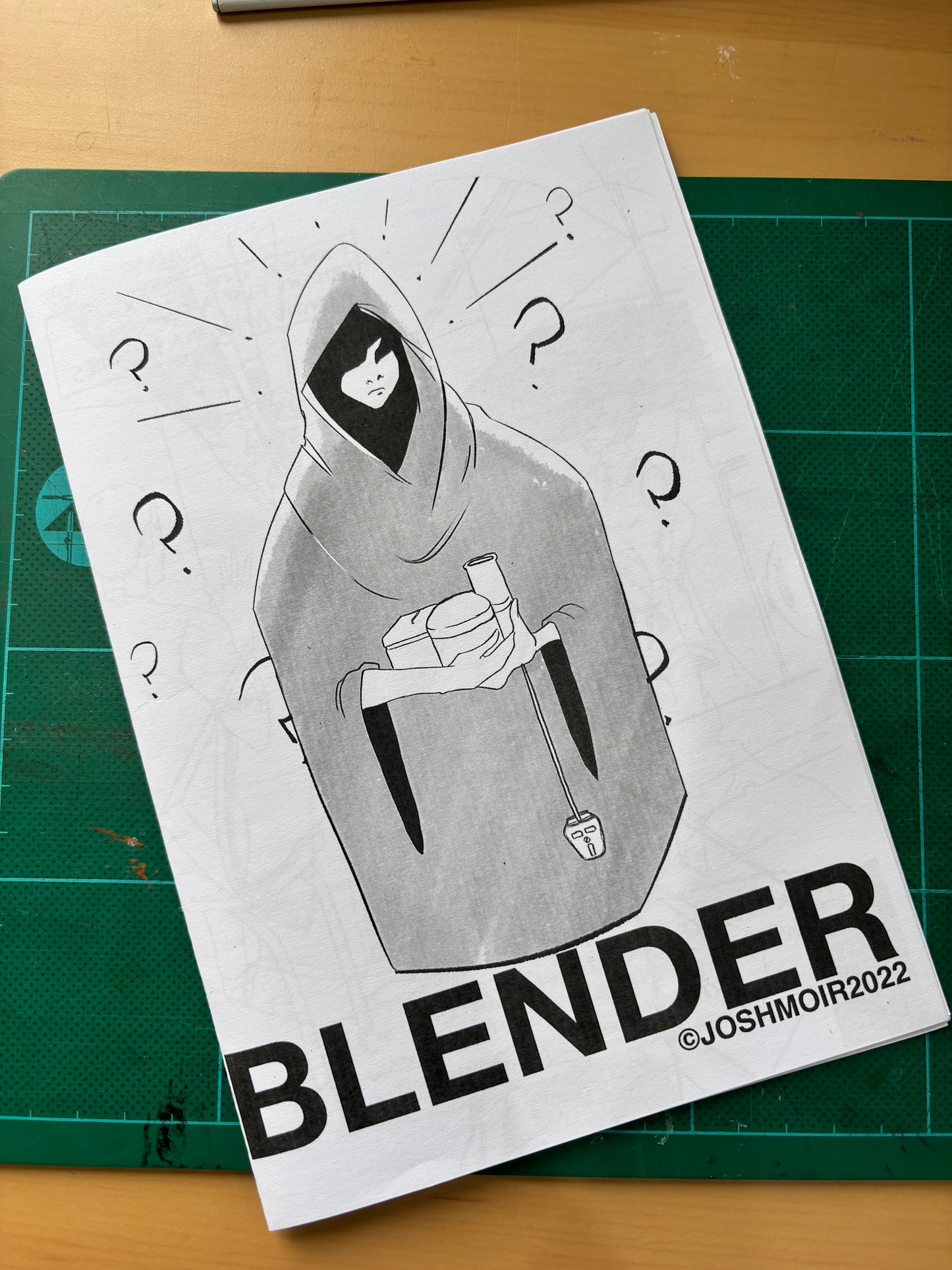 Blender- A5 Zine