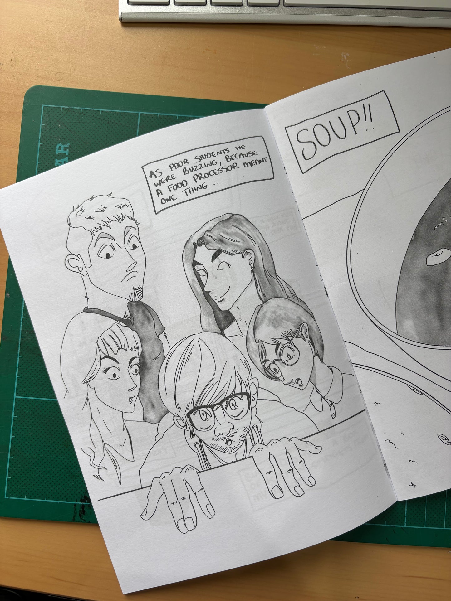 Blender- A5 Zine