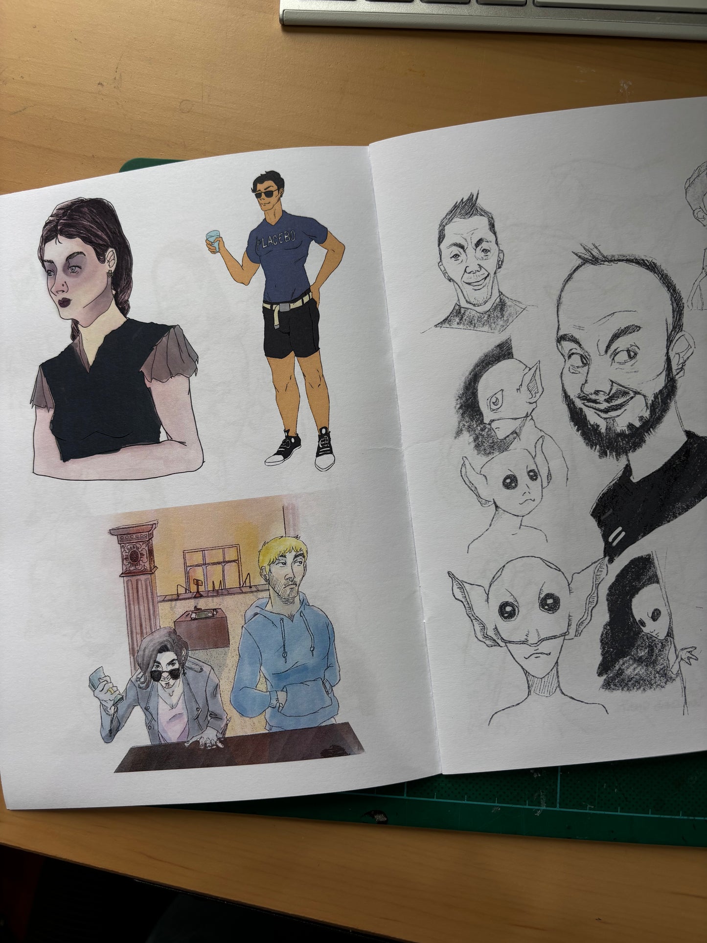 2023 Sketchbook A5 Zine