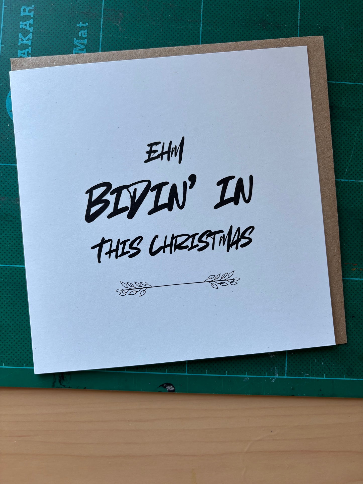 Scots Language Sayings Christmas Cards