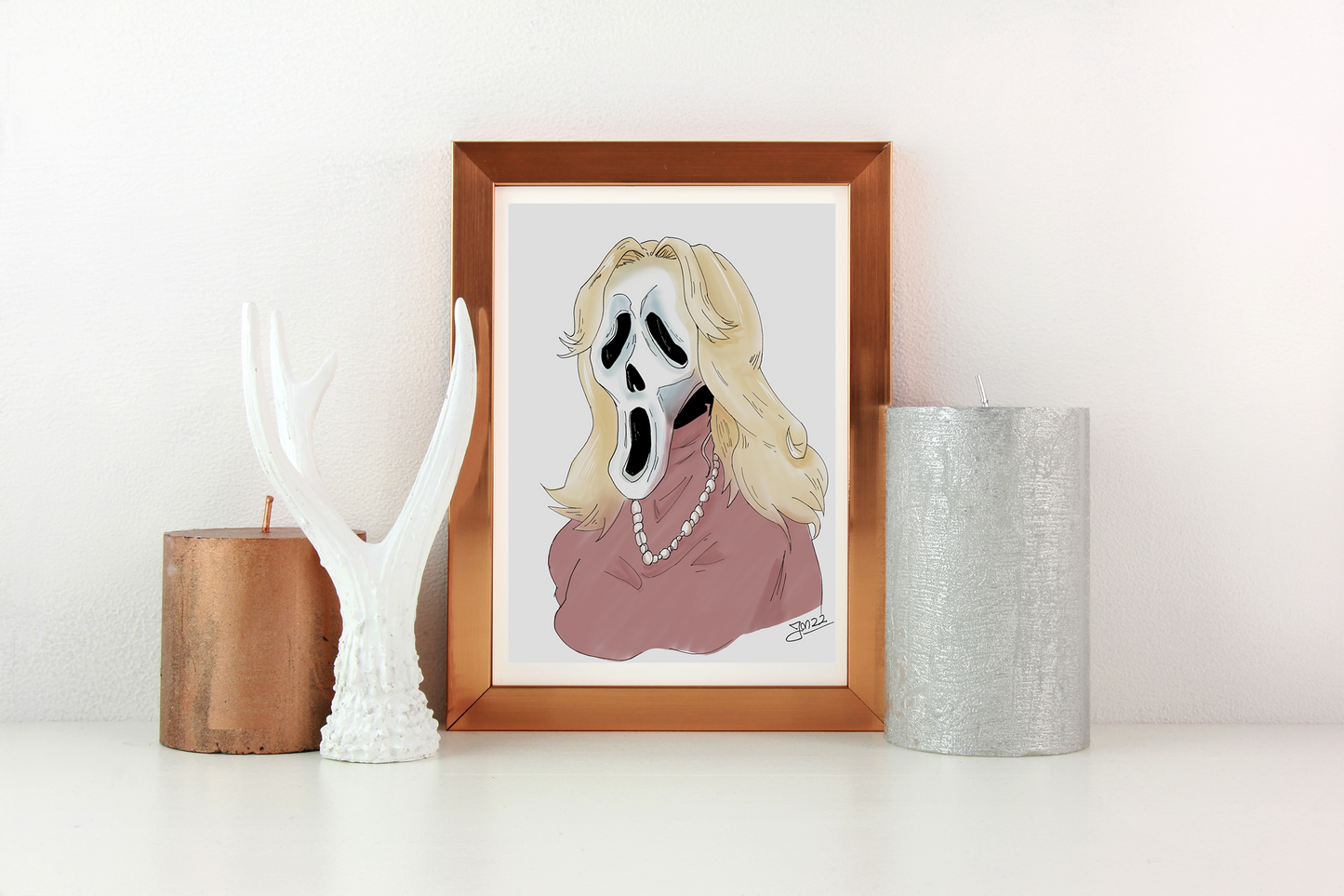 Scream Queen A4 Print