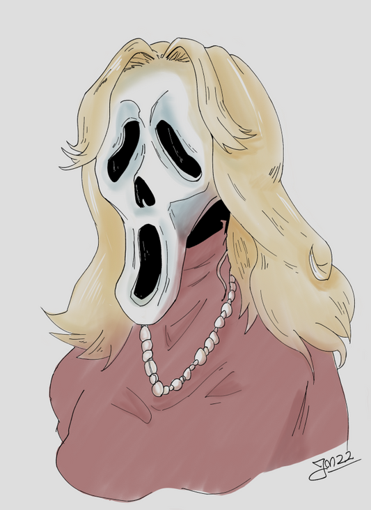 Scream Queen A4 Print